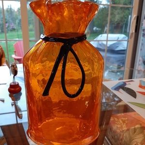 Unique glass vase